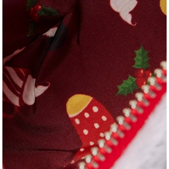 Loungefly Disney Minnie Mouse Holiday Stocking Crossbody Bag NWT - Picture 3 of 4